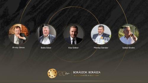 Kiss Gábor a Borászok Borásza